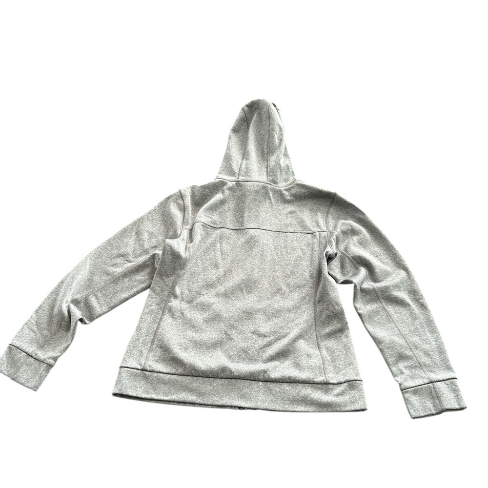The North Face Gray Zip-Up Hoodie Size M - Picture 2 of 4